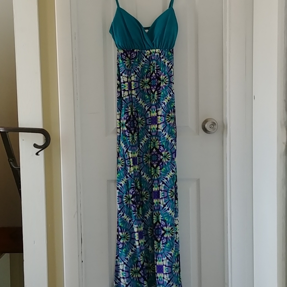 🌠 Beautiful Tie Dye Maxi Dress🌸